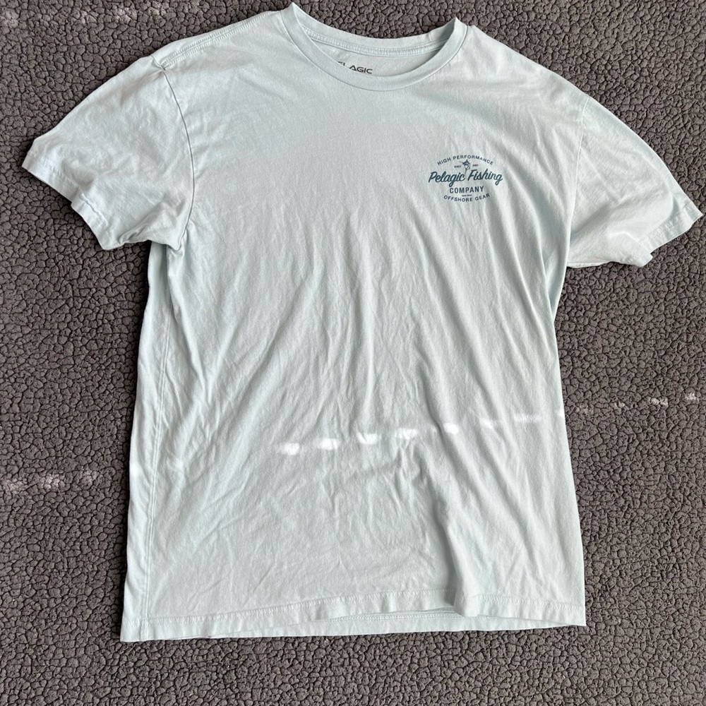 Pelagic Fishing Short Sleeve Shirt Mens Adult Large